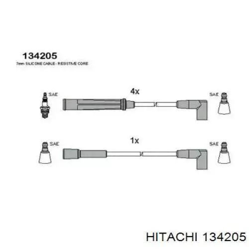 Высоковольтные провода 134205 Hitachi