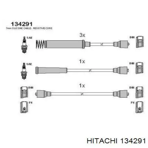 Высоковольтные провода 134291 Hitachi