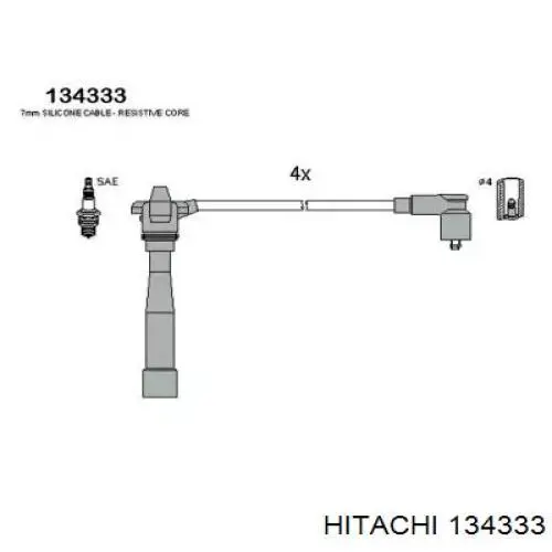 Высоковольтные провода 134333 Hitachi