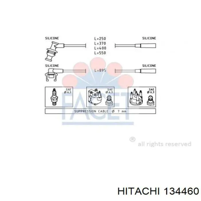 Высоковольтные провода 134460 Hitachi