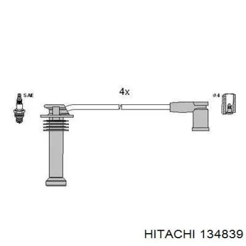 Высоковольтные провода 134839 Hitachi