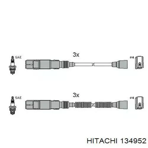 Высоковольтные провода 134952 Hitachi