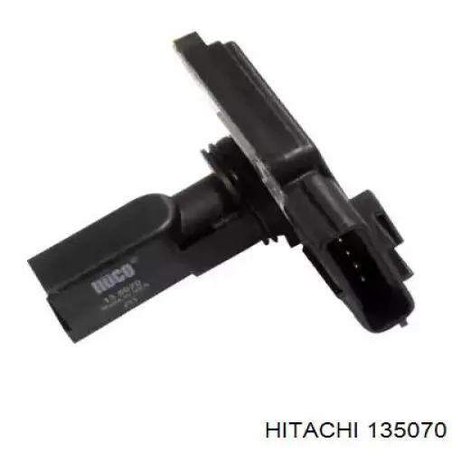 135070 Hitachi sensor de fluxo (consumo de ar, medidor de consumo M.A.F. - (Mass Airflow))