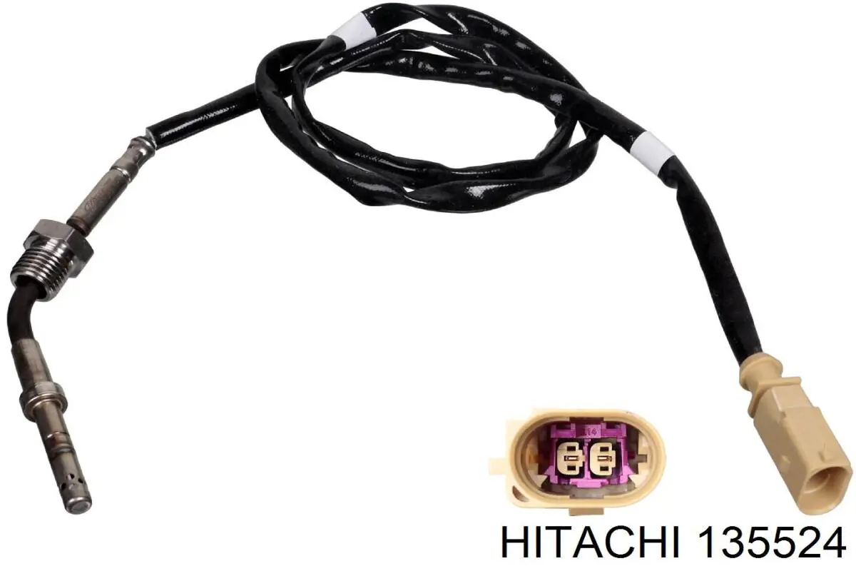 135524 Hitachi sensor de temperatura dos gases de escape (ge, depois de filtro de partículas diesel)