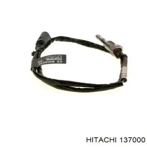 Sensor de temperatura, gas de escape, antes de turbina 137000 Hitachi