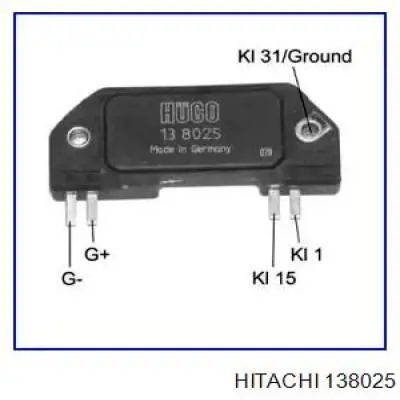 138025 Hitachi модуль зажигания (коммутатор)