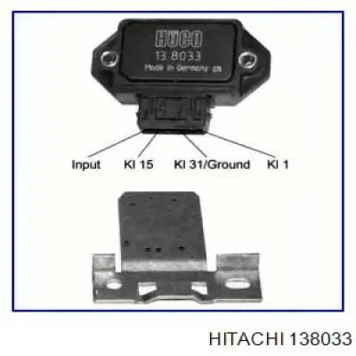 Модуль зажигания (коммутатор) 138033 Hitachi