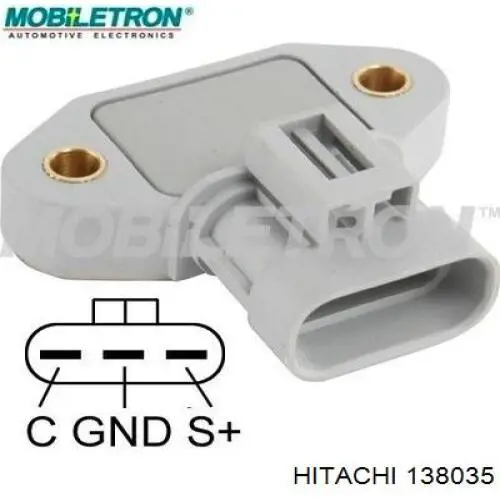 Модуль зажигания (коммутатор) Hitachi 138035 цена, от 25.40 USD