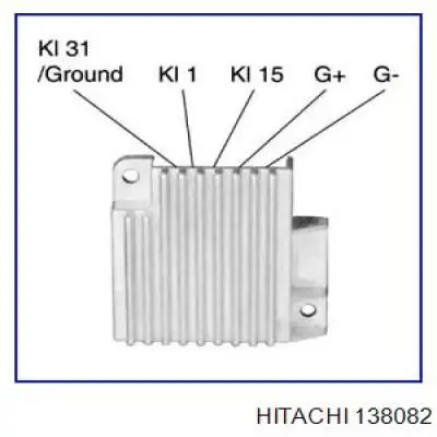 Модуль зажигания (коммутатор) 138082 Hitachi