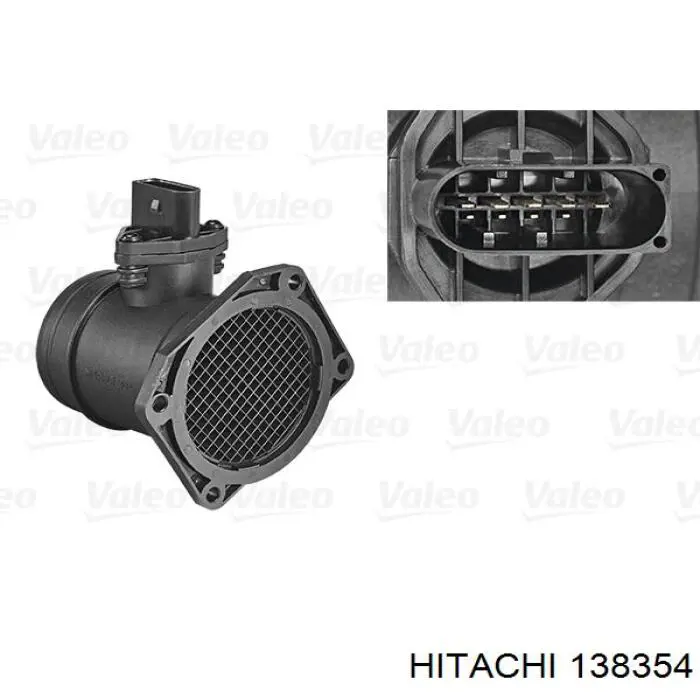 138354 Hitachi Датчик расхода воздуха