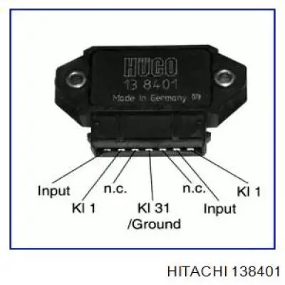 Módulo de encendido 138401 Hitachi