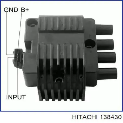 138430 Hitachi bobina de ignição