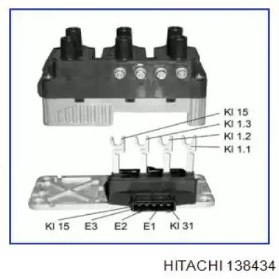 138434 Hitachi катушка