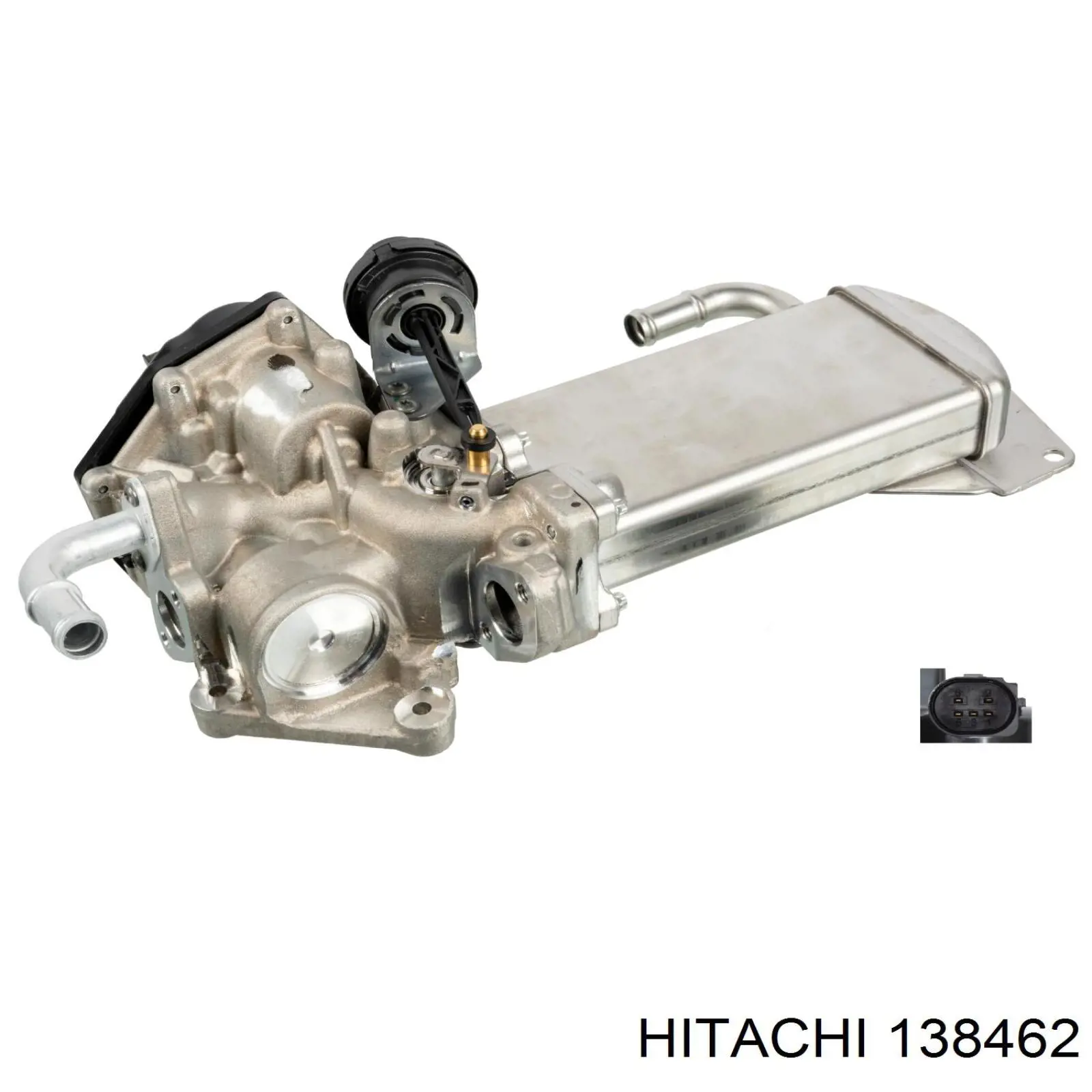 Радиатор системы EGR 138462 Hitachi