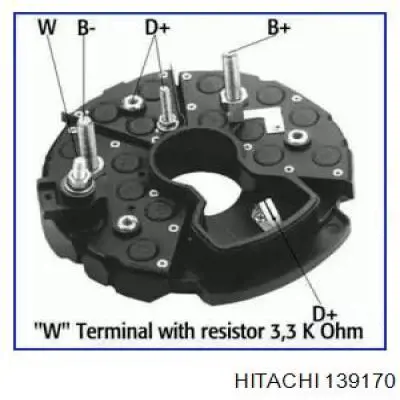139170 Hitachi мост диодный генератора