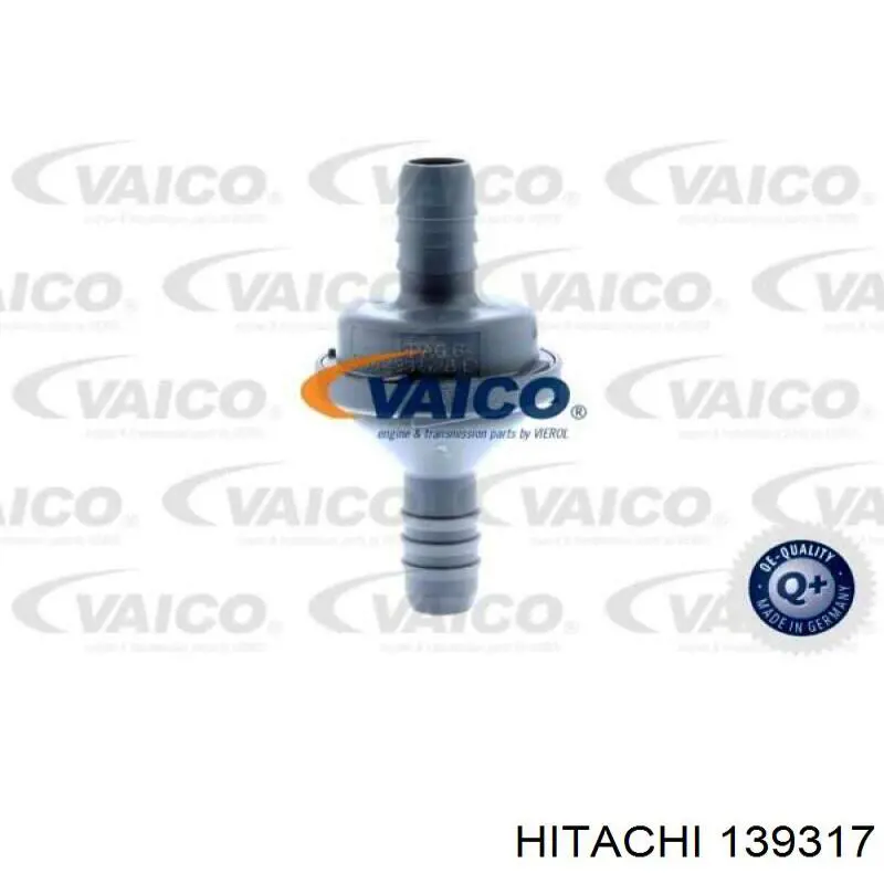 Клапан зворотний, пневматичний 139317 Hitachi