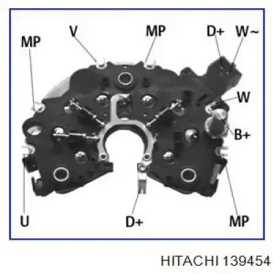 139454 Hitachi мост диодный генератора