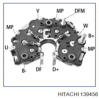 139456 Hitachi мост диодный генератора