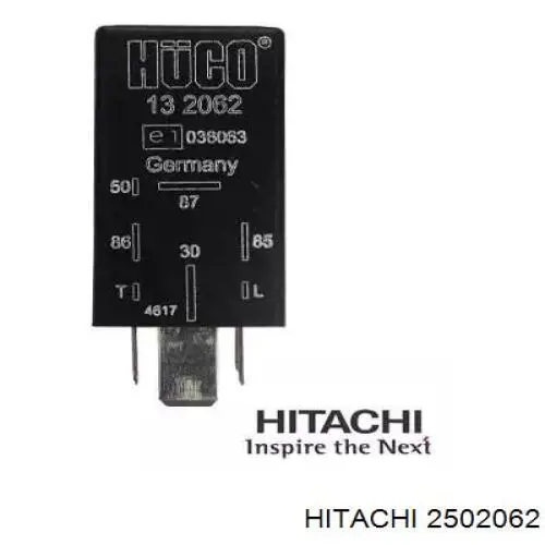 2502062 Hitachi relê das velas de incandescência
