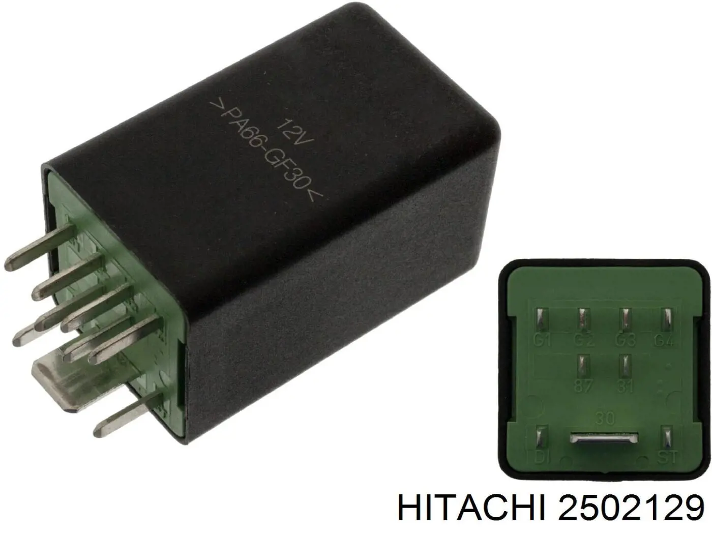 Relé de precalentamiento 2502129 Hitachi