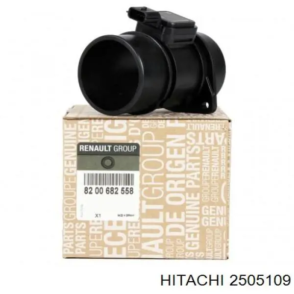 2505109 Hitachi sensor de fluxo (consumo de ar, medidor de consumo M.A.F. - (Mass Airflow))