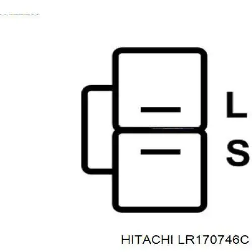 Генератор LR170746C Hitachi