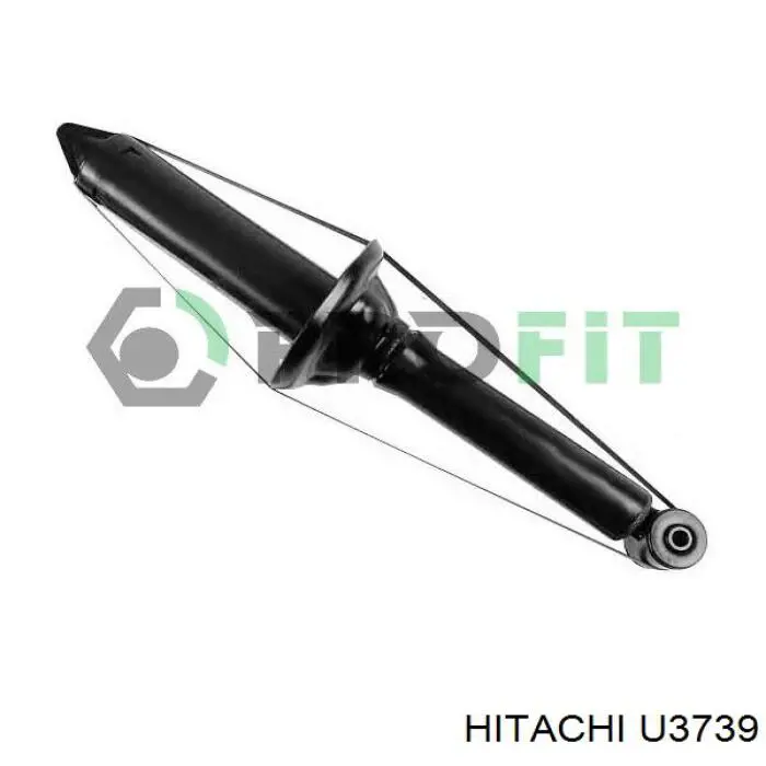 Амортизатор задний U3739 Hitachi