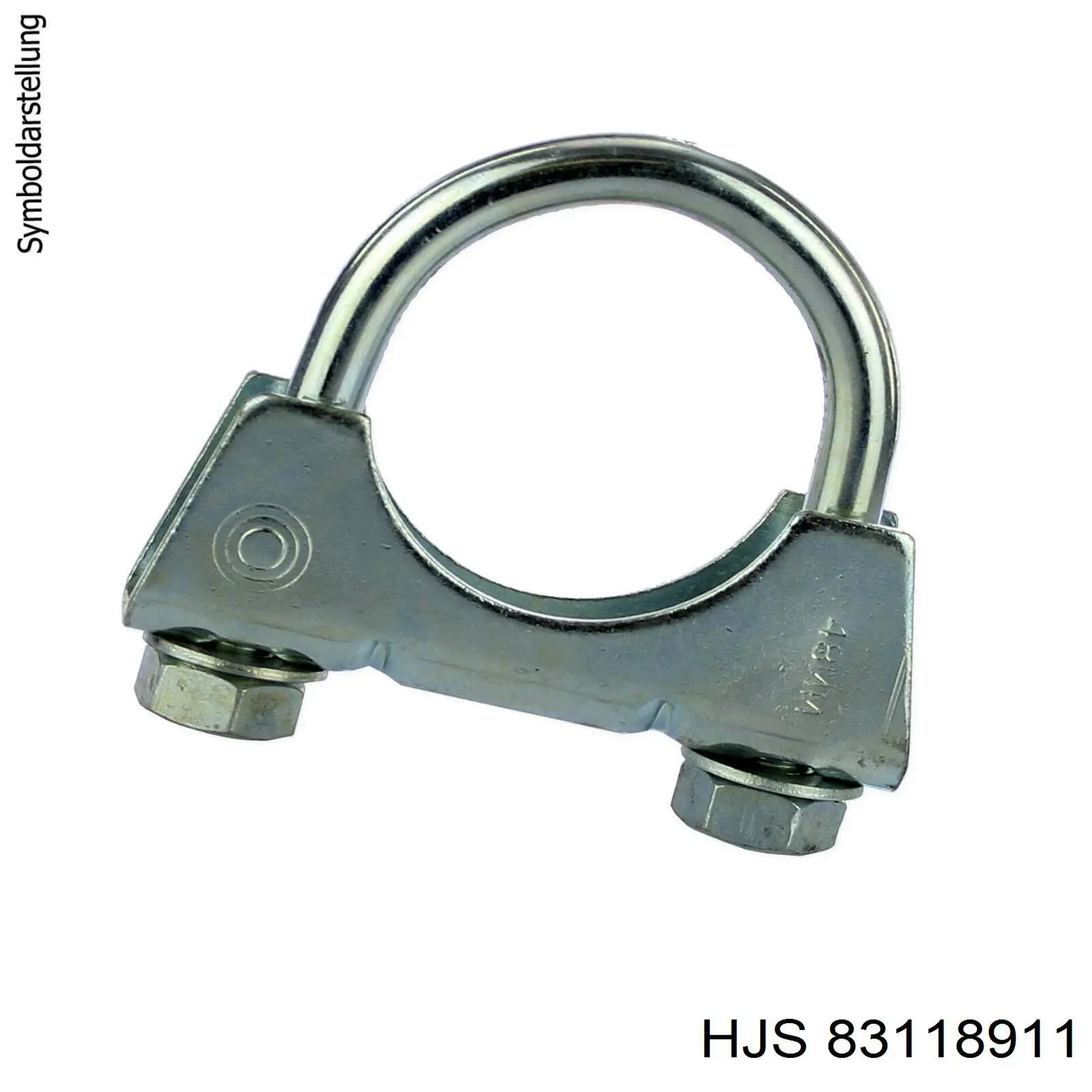 Хомут крепления глушителя передний VAG 6U0253460 цена, от 1.28 USD