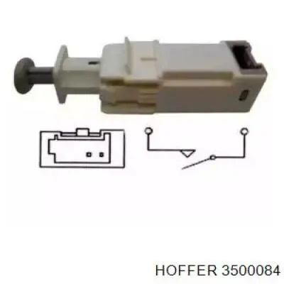 Датчик включения стопсигнала 3500084 Hoffer