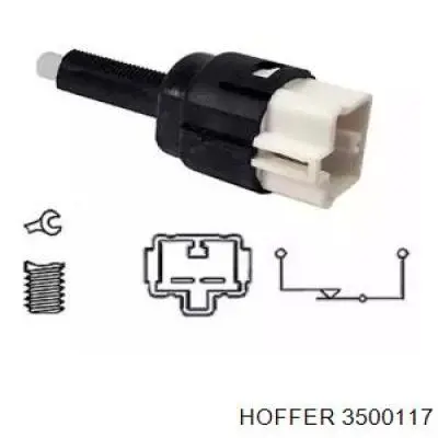 Датчик включения стопсигнала 3500117 Hoffer