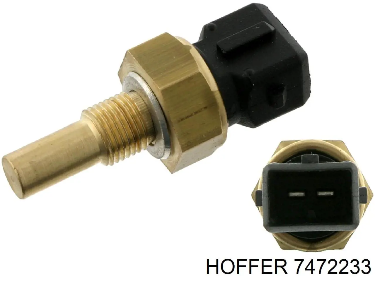 7472233 Hoffer датчик температуры масла двигателя