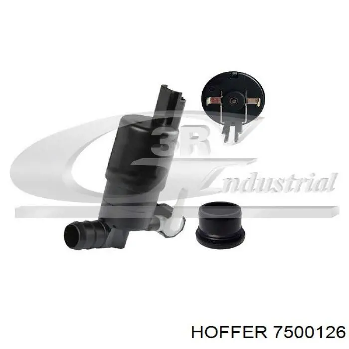 Купить 7500126 Hoffer Моторчик омывателя переднего стекла