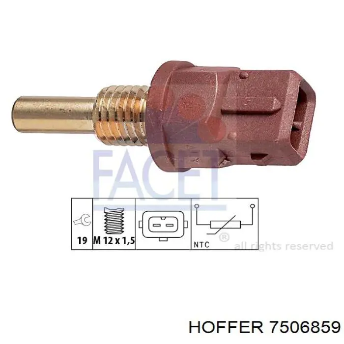 Модуль бензонасоса Hoffer 7506859 цена, от 79.38 USD