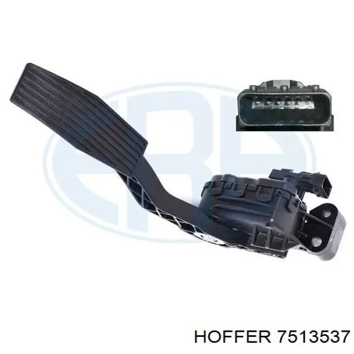 7513537 Hoffer педаль газа (акселератора)