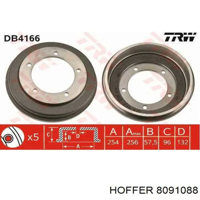 Вакуумный насос 8091088 Hoffer