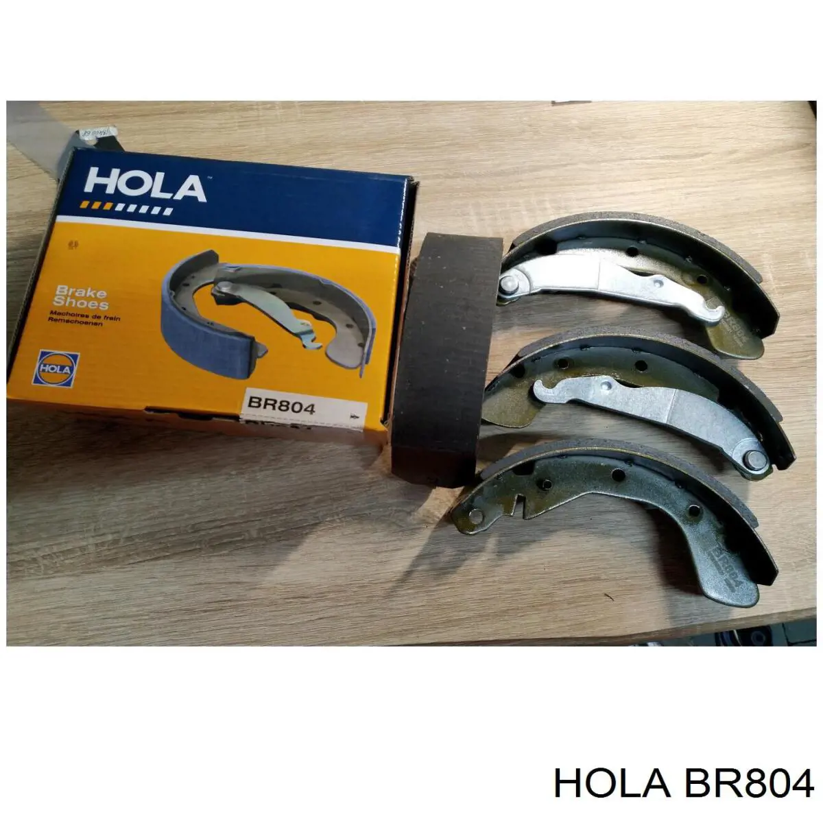 BR804 Hola Барабанные тормозные колодки