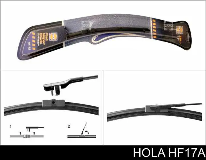 Щетка-дворник заднего стекла HF17A Hola