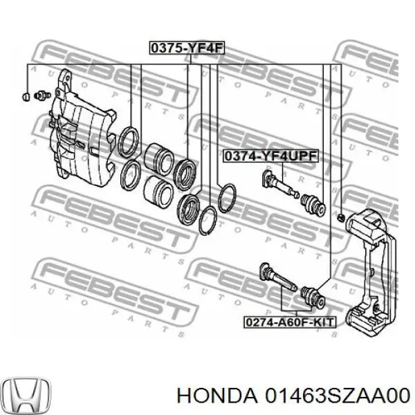 Ремкомплект переднего суппорта 01463SZAA00 Honda