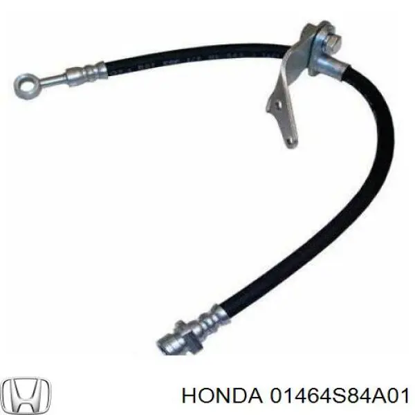 Шланг тормозной передний правый на Honda Accord VI 