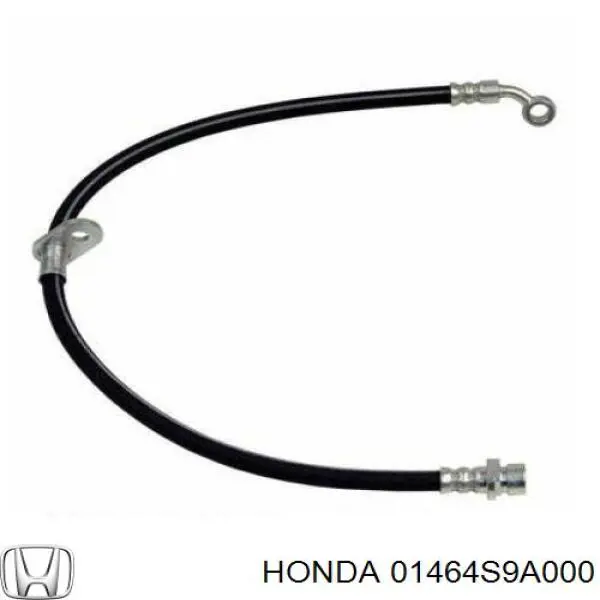 Шланг тормозной передний правый Honda 01464S9A000