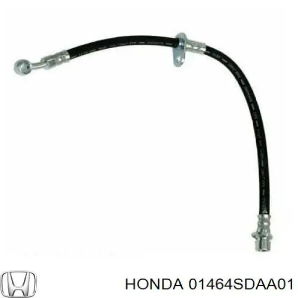 01464SDAA01 Honda шланг тормозной передний