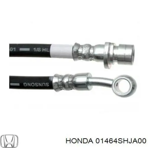 Mangueira do freio dianteira para Honda Odyssey (US)