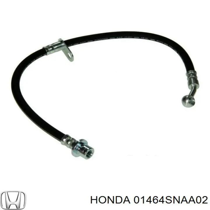 Купить 01464SNAA02 Honda Шланг тормозной передний, правый