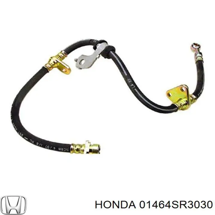 Tubo flexible de frenos delantero derecho 01464SR3030 Honda