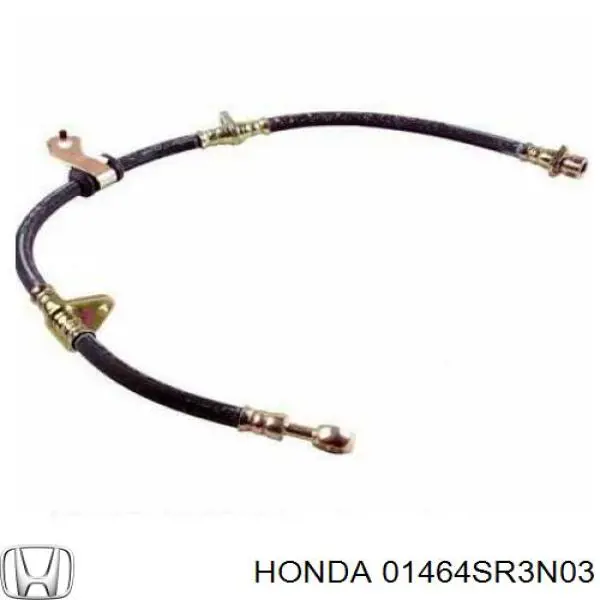01464SR3N03 Honda шланг тормозной передний правый
