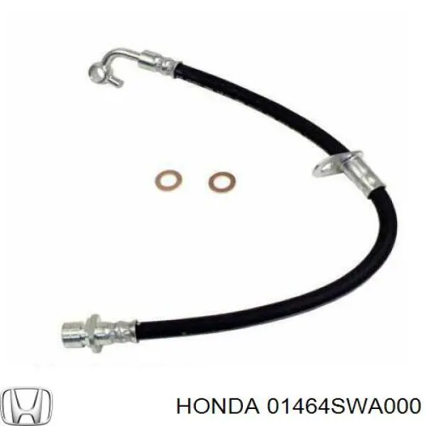 Шланг тормозной передний правый Honda 01464SWA000