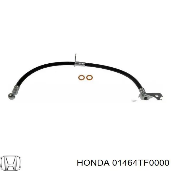 SL6674 ABS Шланг тормозной передний правый