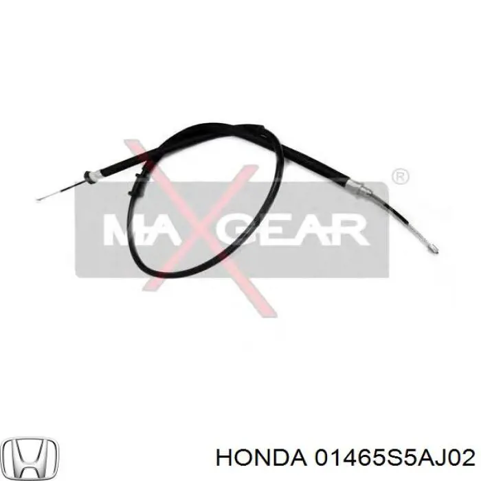 Купить 01465S5AJ02 Honda Шланг тормозной передний левый