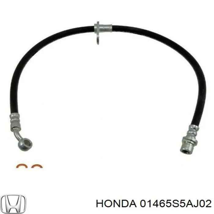 Шланг тормозной передний, левый Honda 01465S5AJ02 цена, от 16.54 USD