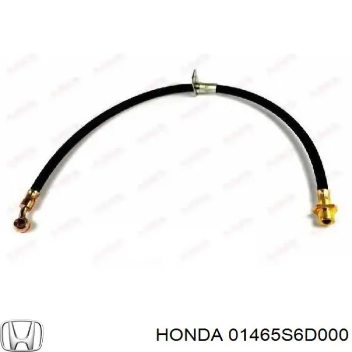 01465S6D000 Honda шланг тормозной передний левый